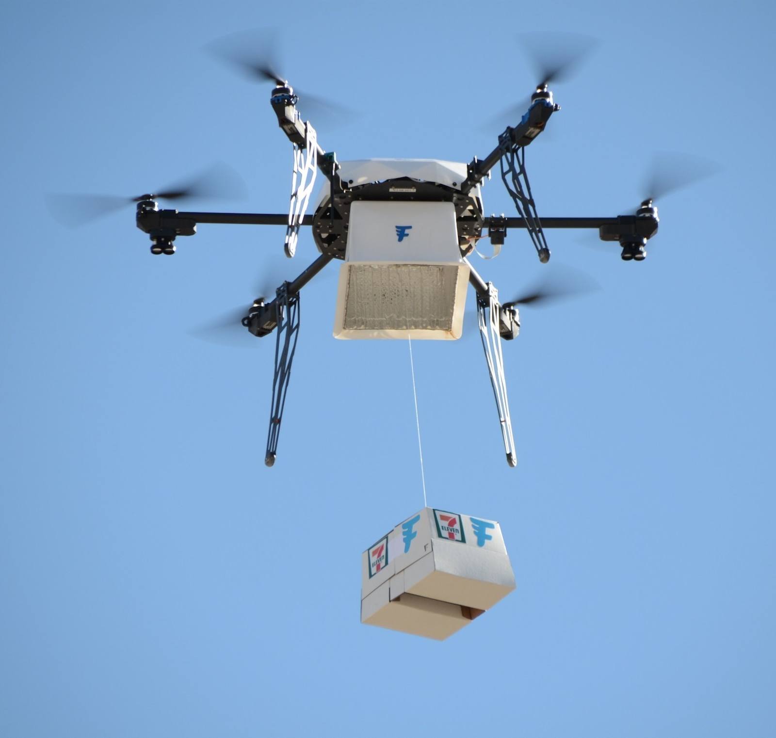7-Eleven and Flirtey First Store-to-Customer Drone Delivery