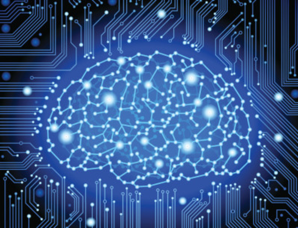 Artificial Intelligence Digital Brain Circuit Board