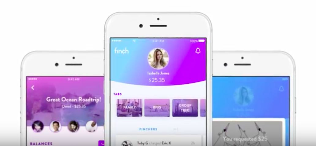 Finch is a fintech tech product for the social life.