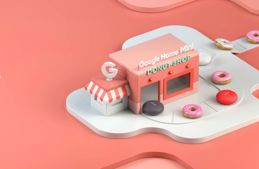 To promote its newest virtual assistant product, Google Home Mini, Google is opening 11 pop-up “donut shops” around the country where people can take home either a brand-new Google Home Mini or two delicious donuts.
