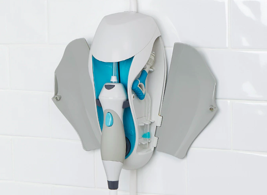 ToothShower does away with the need for flossing by offering an advanced oral care solution in the shower.