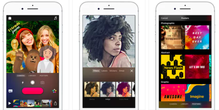Clips, an iOS app created by Apple for making and sharing videos with text, effects, and graphics, released their 2.0 product version.