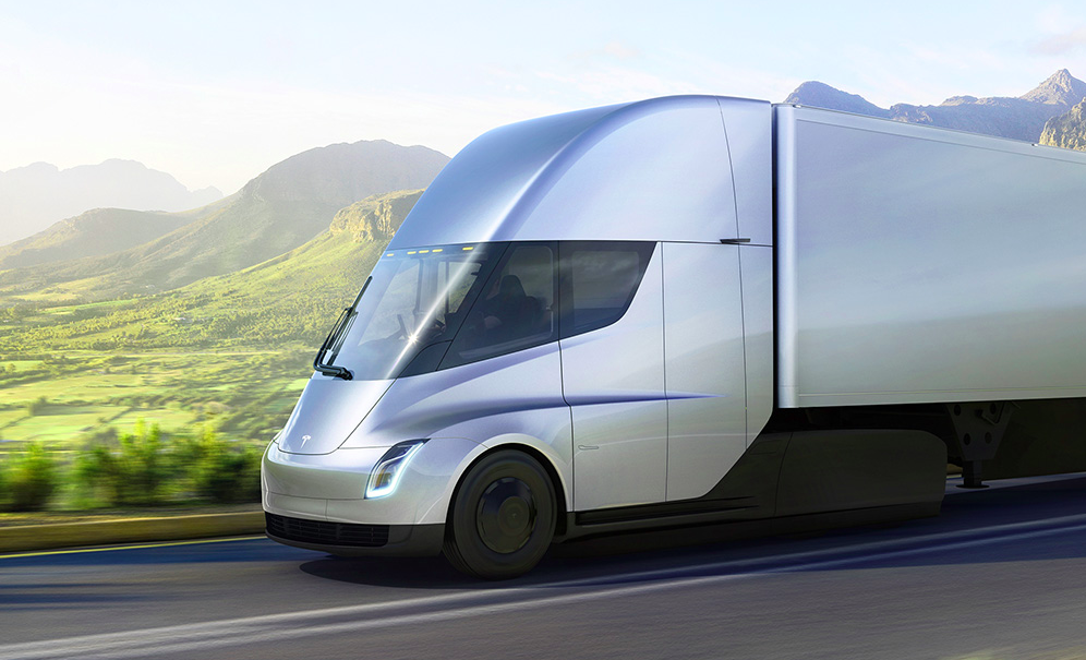 Tesla Debuts the Semi Electric Truck